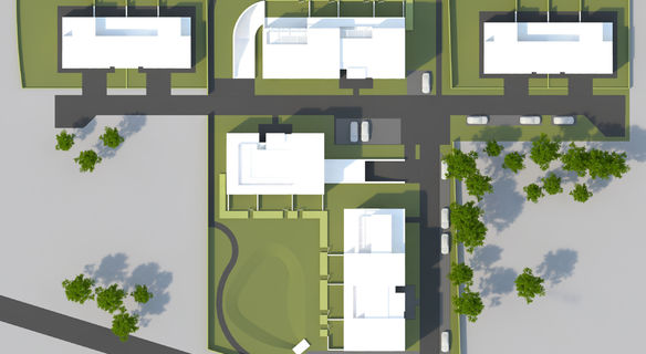 Verkaveling Liebenshof met wegeniswerken